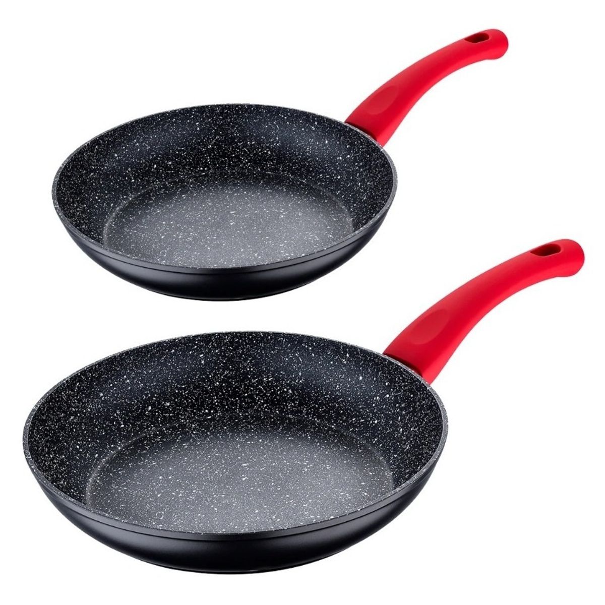 BERGNER - SET 2 SARTENES ALUMINIO FORJADO TOLEDO - BERGNER COLOR ROJO