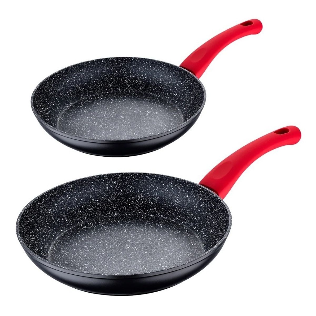 BERGNER - SET 2 SARTENES ALUMINIO FORJADO TOLEDO - BERGNER COLOR ROJO