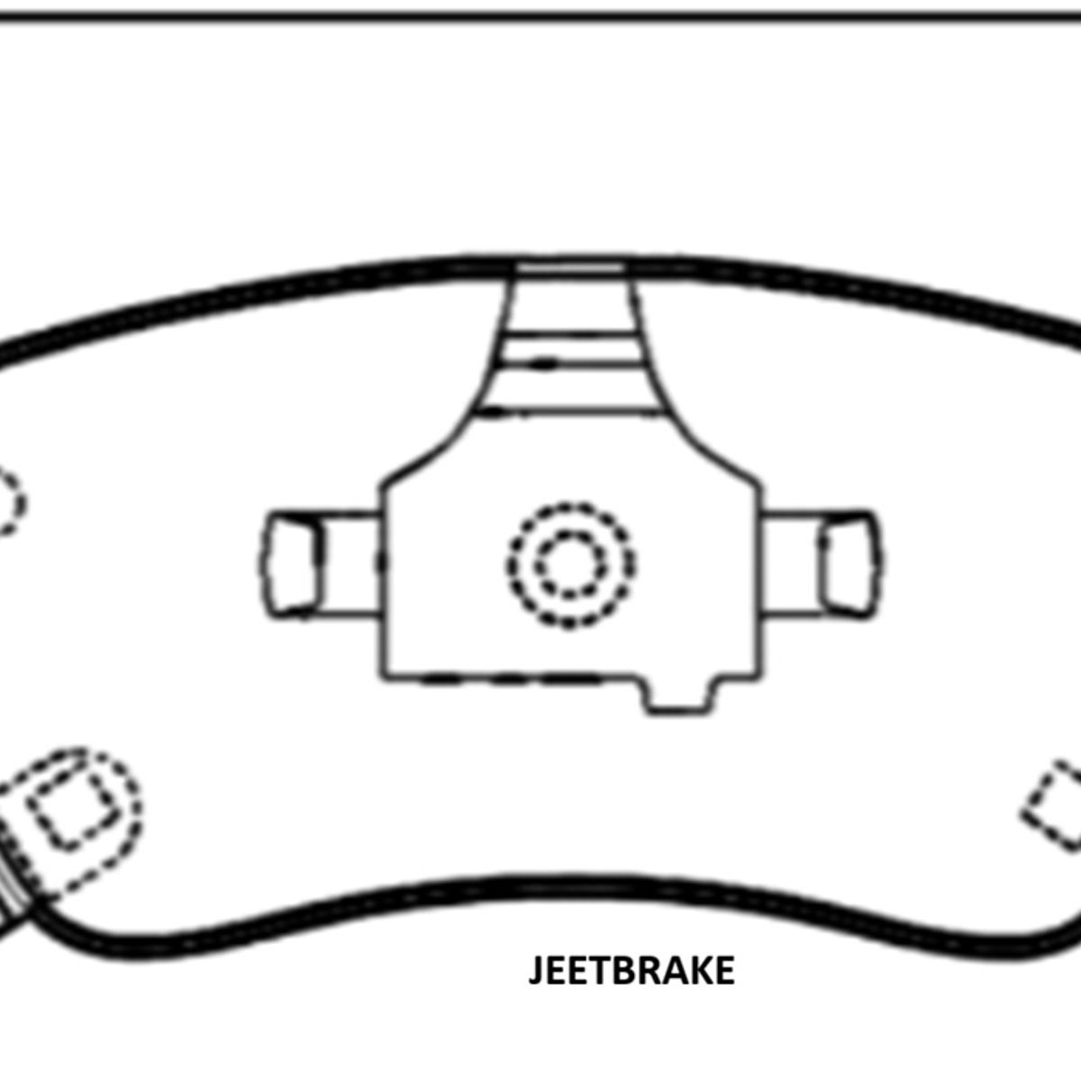 GENERICO - Pastillas De Frenos Delanteras Mg Zs 1.5 2018-2022