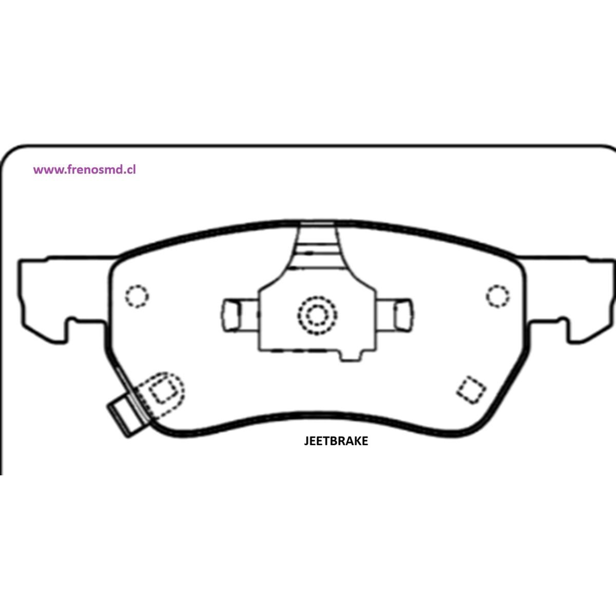 GENERICO - Pastillas De Frenos Delanteras Mg Zs 1.5 2018-2022