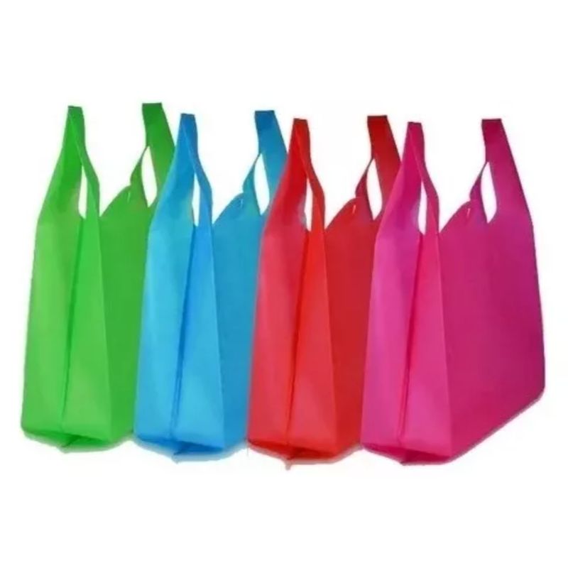 GENERICO - x100 Bolsas Tnt Ecologícas Reutilizable Reciclable 26x40
