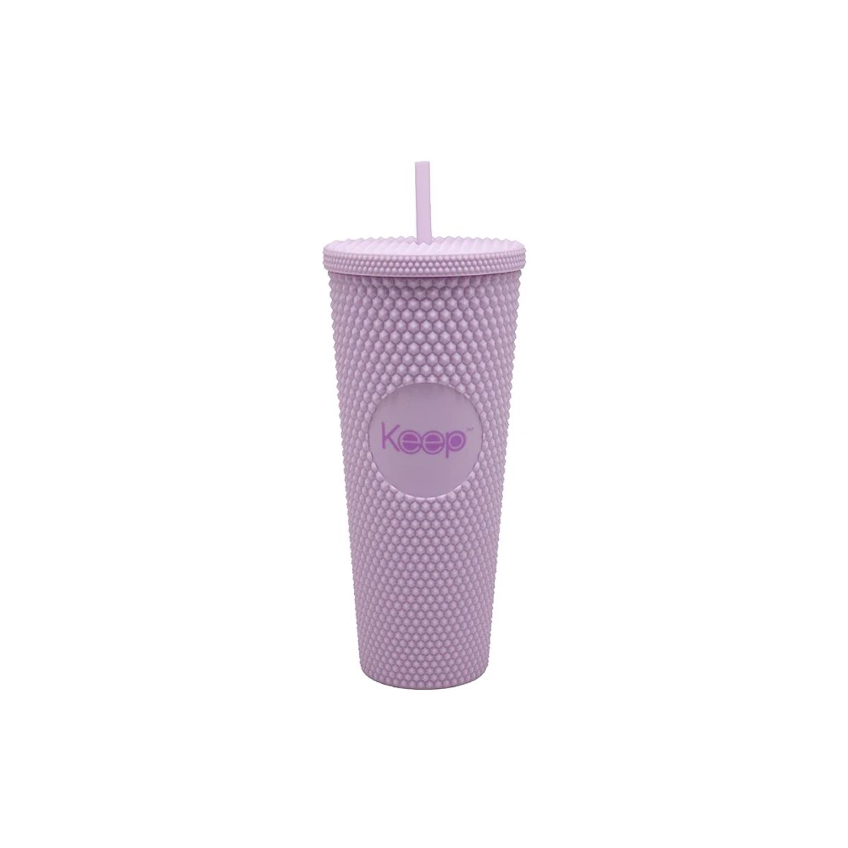 KEEP - Vaso Mug Tumbler Keep 710ml Bebidas Cafe + Bombilla Lila