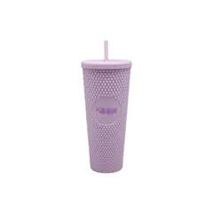 KEEP - Vaso Mug Tumbler 710ml Bebidas Cafe + Bombilla Lila