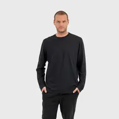 BUBBA - Long Sleeve Tee Black Black Bubba_.