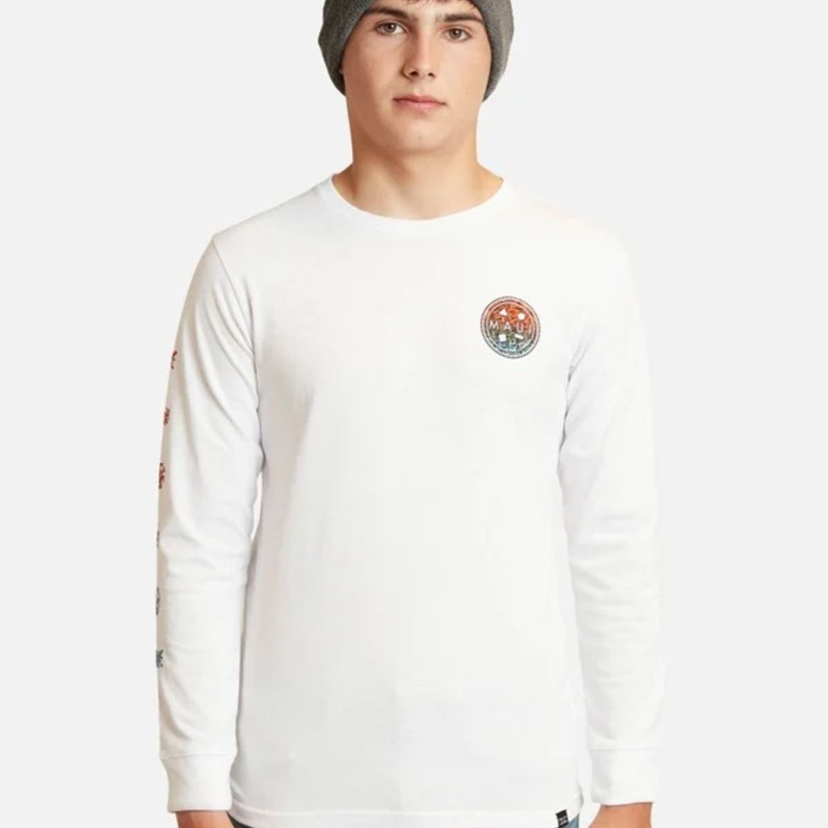 MAUI AND SONS - Polera 5P105 Blanco Infantil Maui And Sons