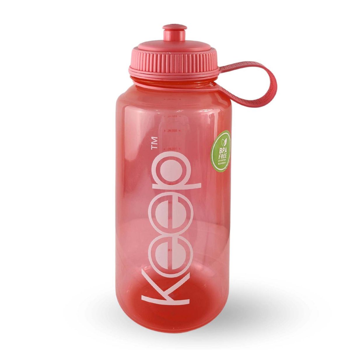 KEEP - Botella Keep 1 Litro Sport Gym Ejercicio Coral