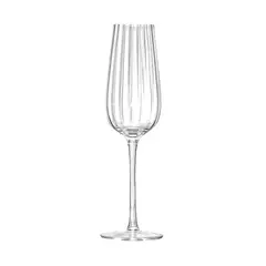 GENERICO - Set 6 Vasos Champagne Clear Frederick Gold