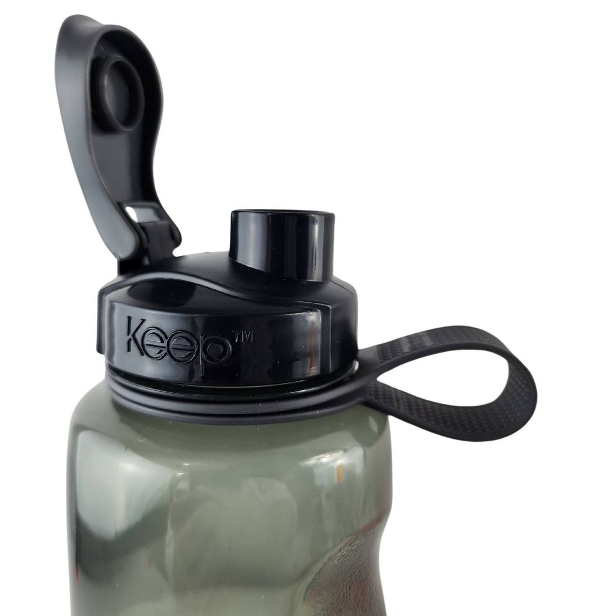 KEEP - Botella Keep Sport es 800mL Gimnasio Ejercicio Negro