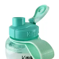 KEEP - Botella Sport Colores 800 ml Gimnasio Ejercicio Turquesa