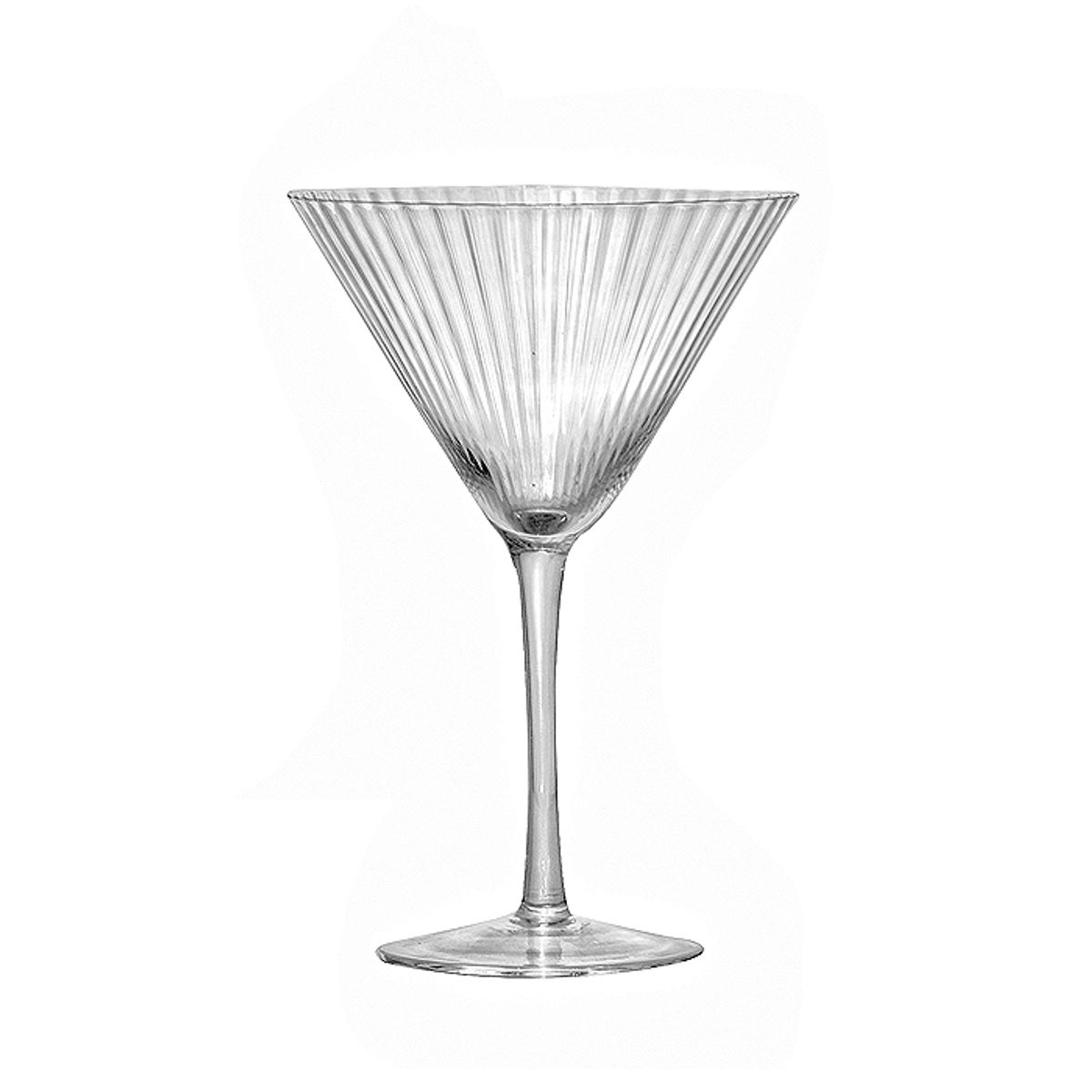 GENERICO - Set 6 Vasos Martini Clear Frederick Gold