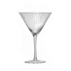 GENERICO - Set 6 Vasos Martini Clear Frederick Gold