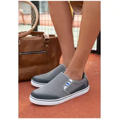 CARDINALE - Zapatillas Slip-On Textil Malibu-3-91 Gris