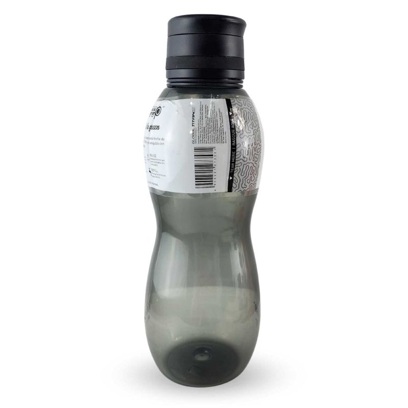 KEEP - Botella Keep Value Bebidas Jugos 700 ml Silicona Negro