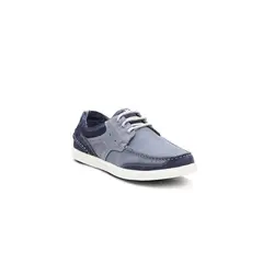 CARDINALE - Zapatillas caña baja Zapatos hombre cuero muelle-0-06 azul