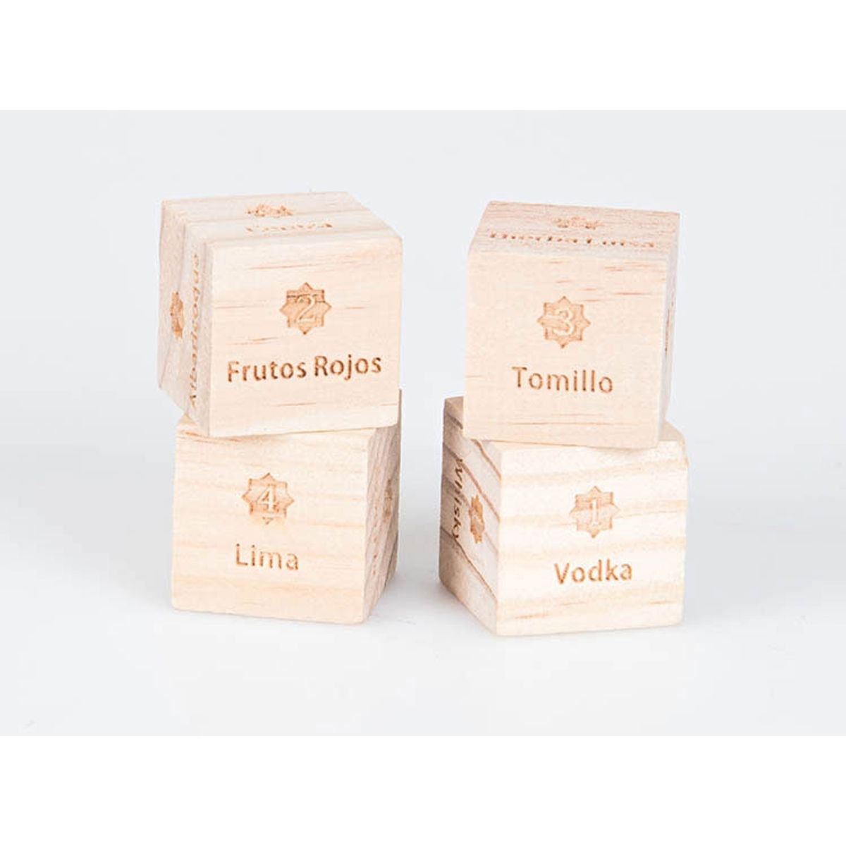 HERRERA MAISON - Juego Arma tu Trago 4 Dados