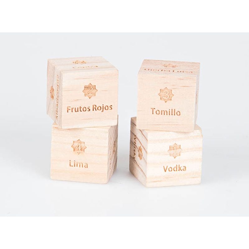 HERRERA MAISON - Juego Arma tu Trago 4 Dados