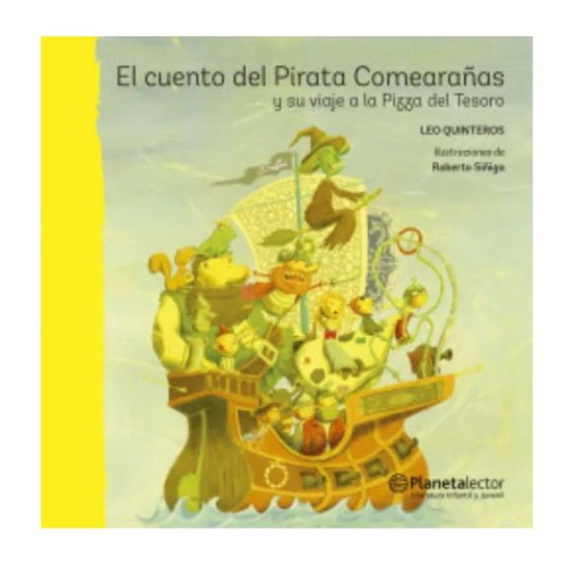 Planetalector - El cuento del Pirata Comearañas y su viaje a la Pizza del Tesoro
