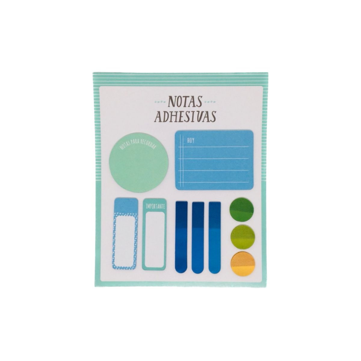 HERRERA MAISON - Combo X3 Sets de Notas Adhesivas Lisas