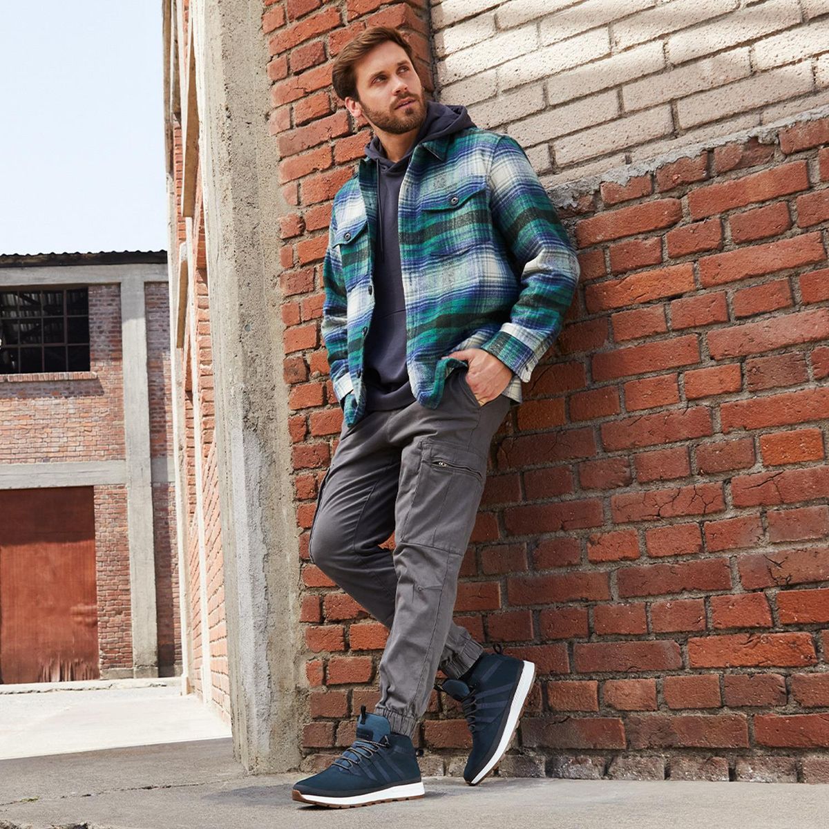 GUANTE - Zapatilla Caña Alta - Maine - Guante - Marino