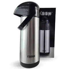 KEEP - Termo Agua 1 Litro Sifón Acero Resistente Bebidas