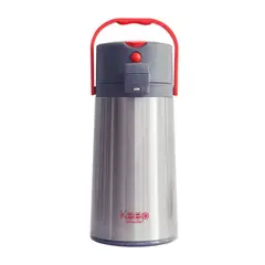 KEEP - Termo Agua 1.9 Litros Sifón Acero Bebidas Rojo
