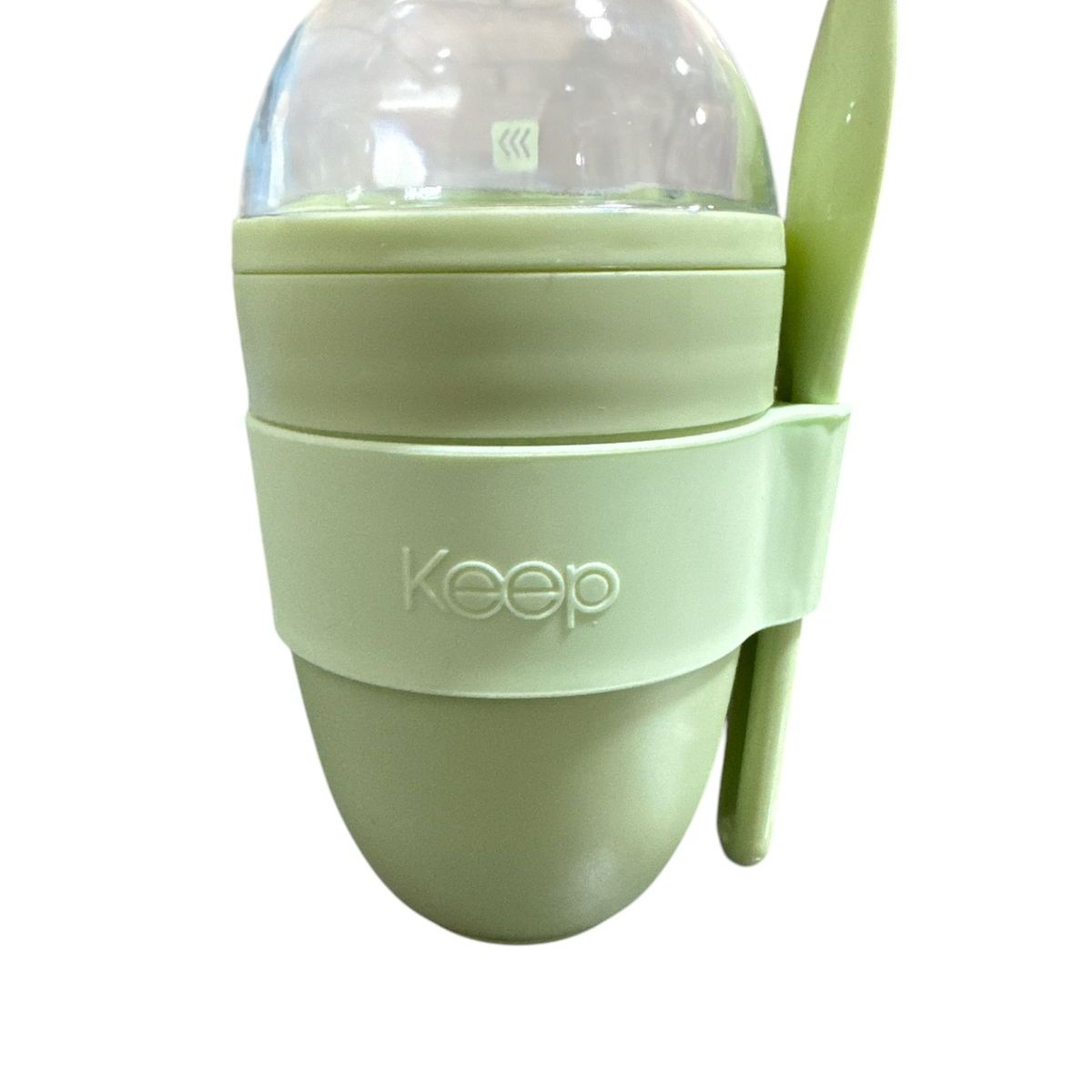 KEEP - Vaso Yogurt Keep Cereal 330ml Con Cuchara Verde