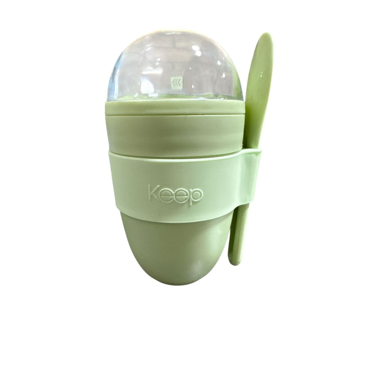 KEEP - Vaso Yogurt Keep Cereal 330ml Con Cuchara Verde