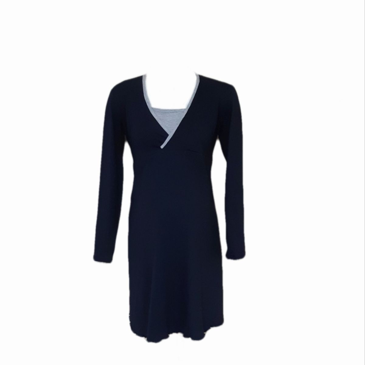 DMOM - Camisa de dormir Maternal y Lactancia DMom color l