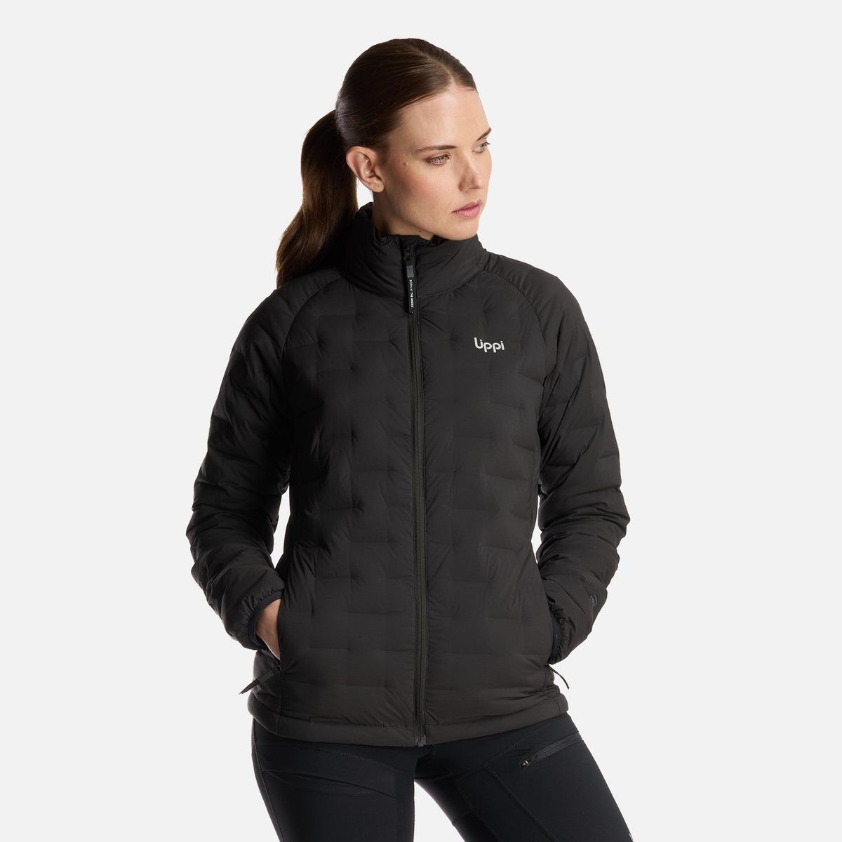 LIPPI - Chaqueta Mujer Ultimate Stretch Down Jacket Negro Lippi.-