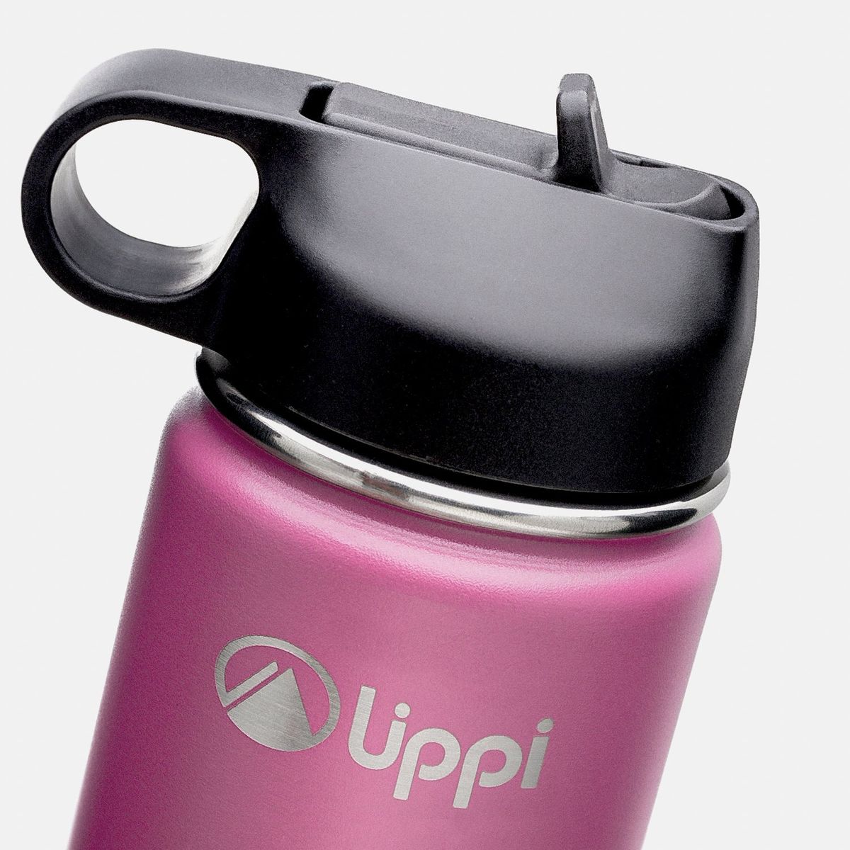 LIPPI - Botella Light Steel Sport Kids 350 ML Morado Lippi