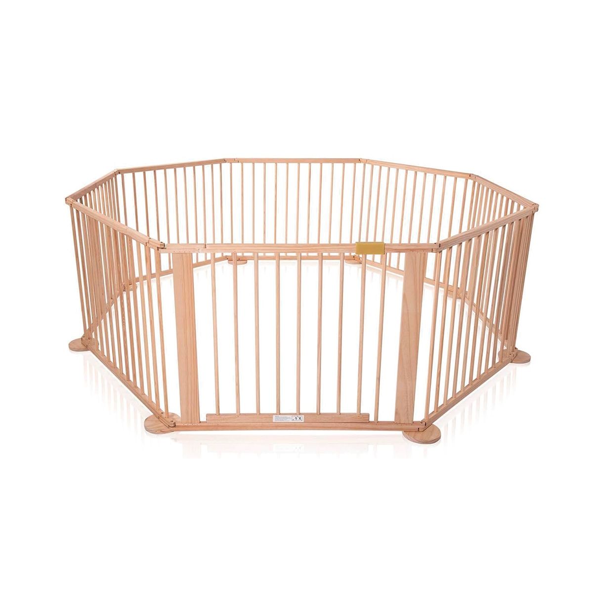 GENERICO - Corral Madera 8 Lados - 1 Puerta - 90x70cm X 4 Lados -sl130