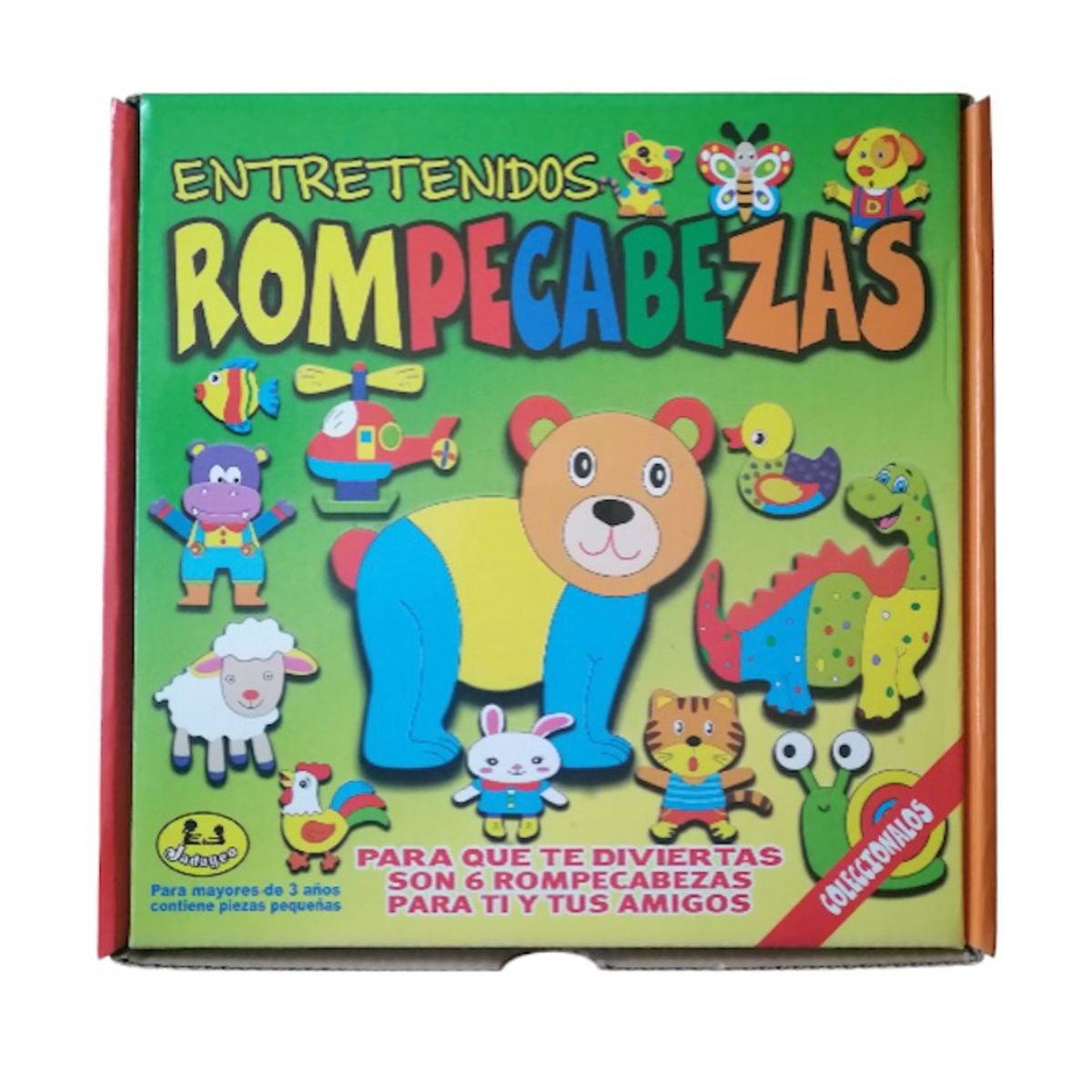 GENERICO - Set de 6 Rompecabezas de 9 Piezas