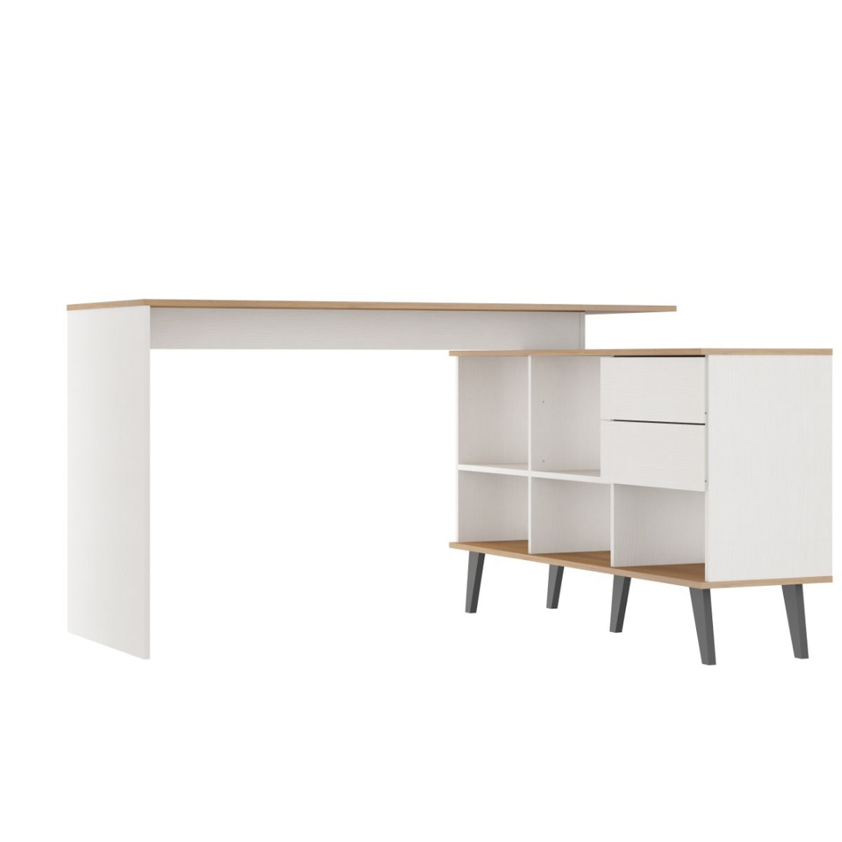 GENERICO - Estación de Trabajo + Mueble con gavetas