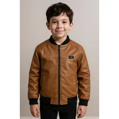 KIBOU - Chaqueta Ecocuero Soft Berlin II Unisex.