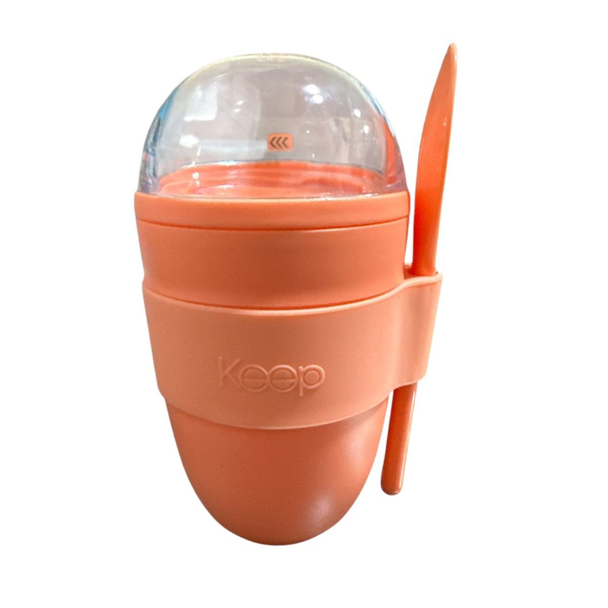 KEEP - Vaso Yogurt Keep Cereal 330ml Con Cuchara Damasco