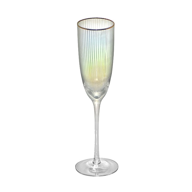GENERICO - Set 6 Vasos Champagne Premium Frederick Gold