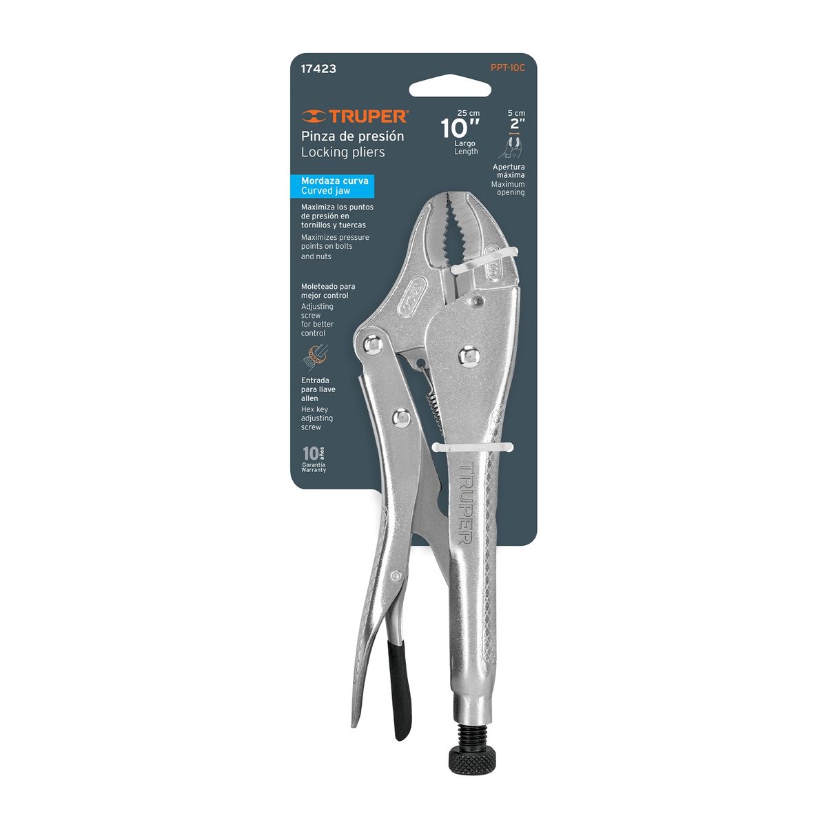 TRUPER - Caiman Curvo 10 PuLG.