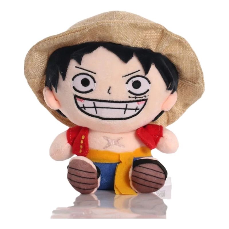 GENERICO - One Piece, Luffy, Peluche de felpa Animé.