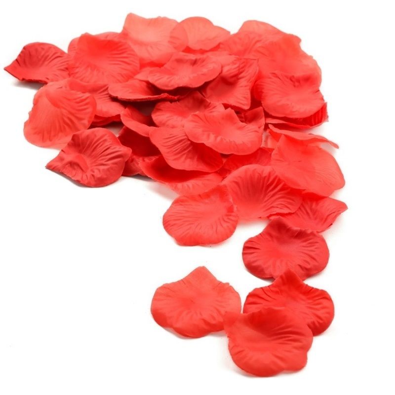 GENERICO - Petalos Rosa Artificial Decoración Boda Bautizo Pack 500