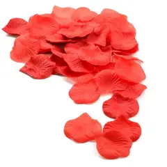 GENERICO - Petalos Rosa Artificial Decoración Boda Bautizo Pack 100