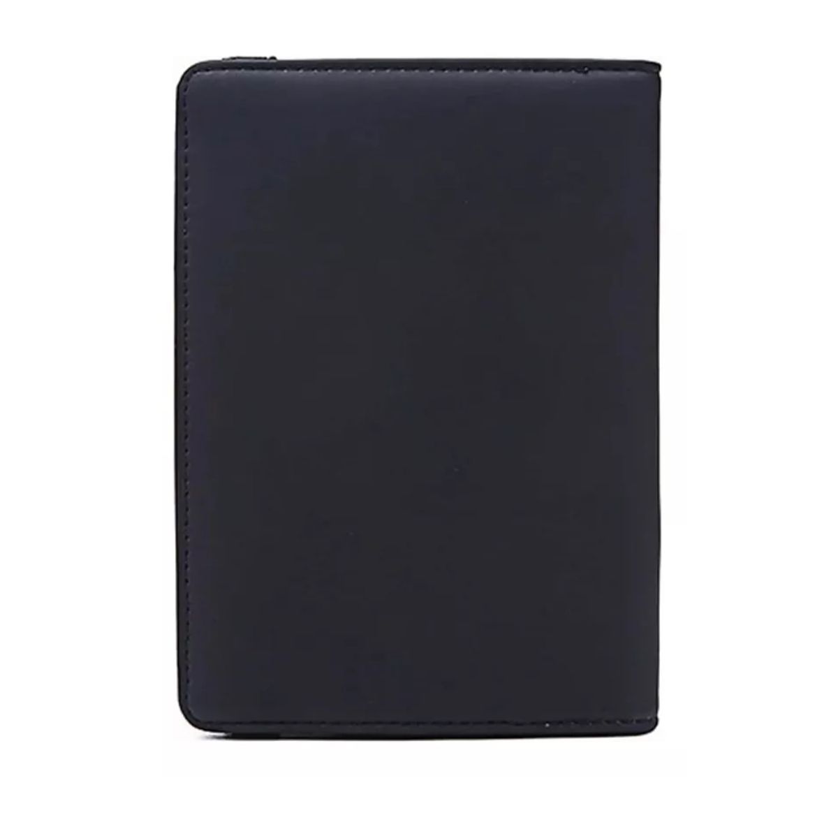 GENERICO - Estuche Porta Pasaporte Funda Protectora Rfid Negro Sim Card