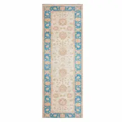 CONSORCIO PERSA - Alfombra Persa Clásica de Lana, Farahan 3.00 x 0.80 mts.
