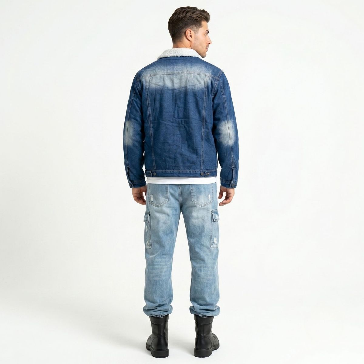 D'JOE - Chaqueta Mezclilla Chiporro Hombre Dark