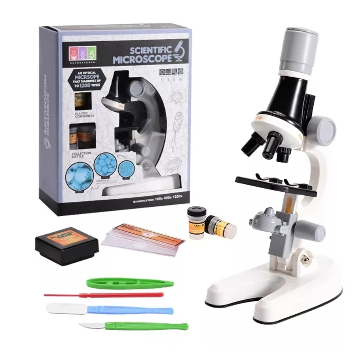 GENERICO - Microscopio Juguete Educativo Para Niños