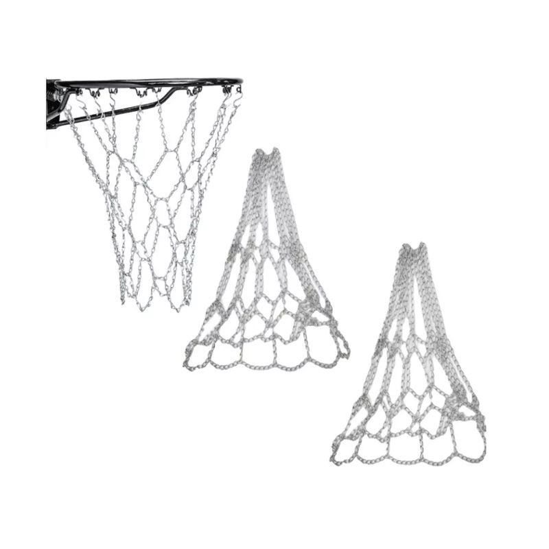 GENERICO - 2 Pz Balón De Basquetbol Red De Cadena Basquetball Red Metal