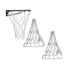 GENERICO - 2 Pz Balón De Basquetbol Red De Cadena Basquetball Red Metal