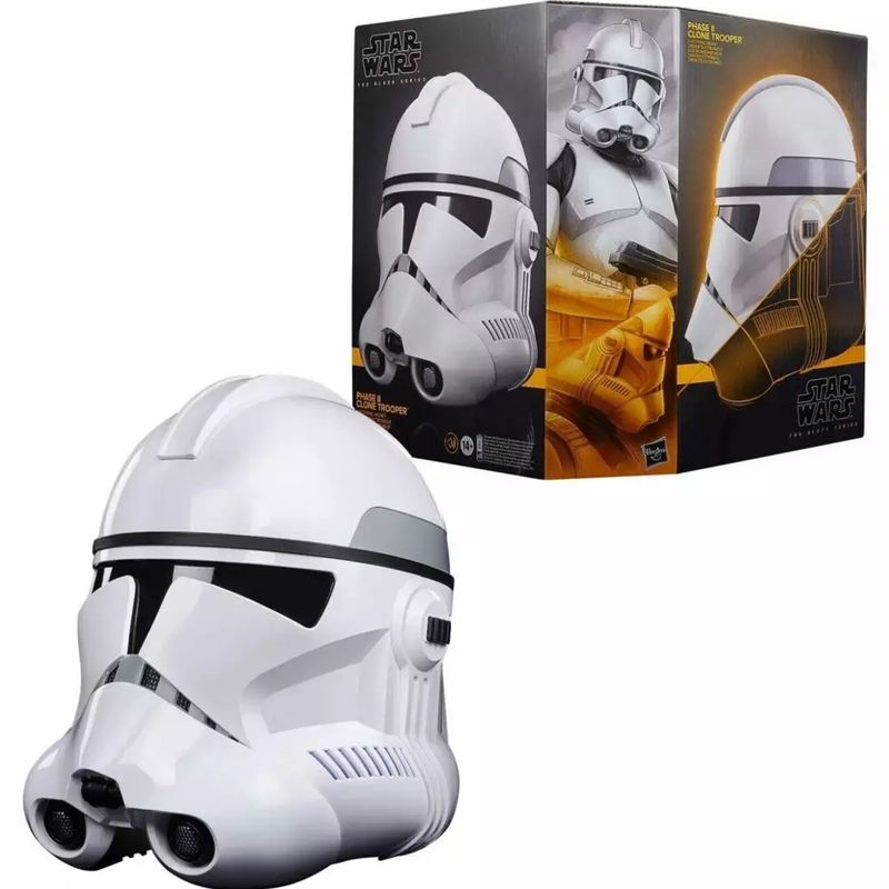 HASBRO - Star Wars The Black Series - Casco Clone Trooper Fase II