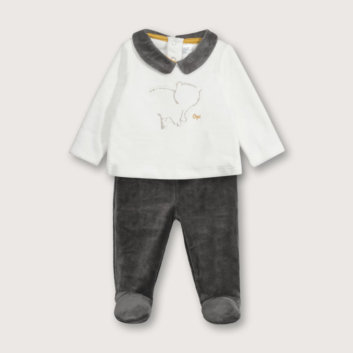 OPALINE - Conjunto Niño Gris 38924 Opaline