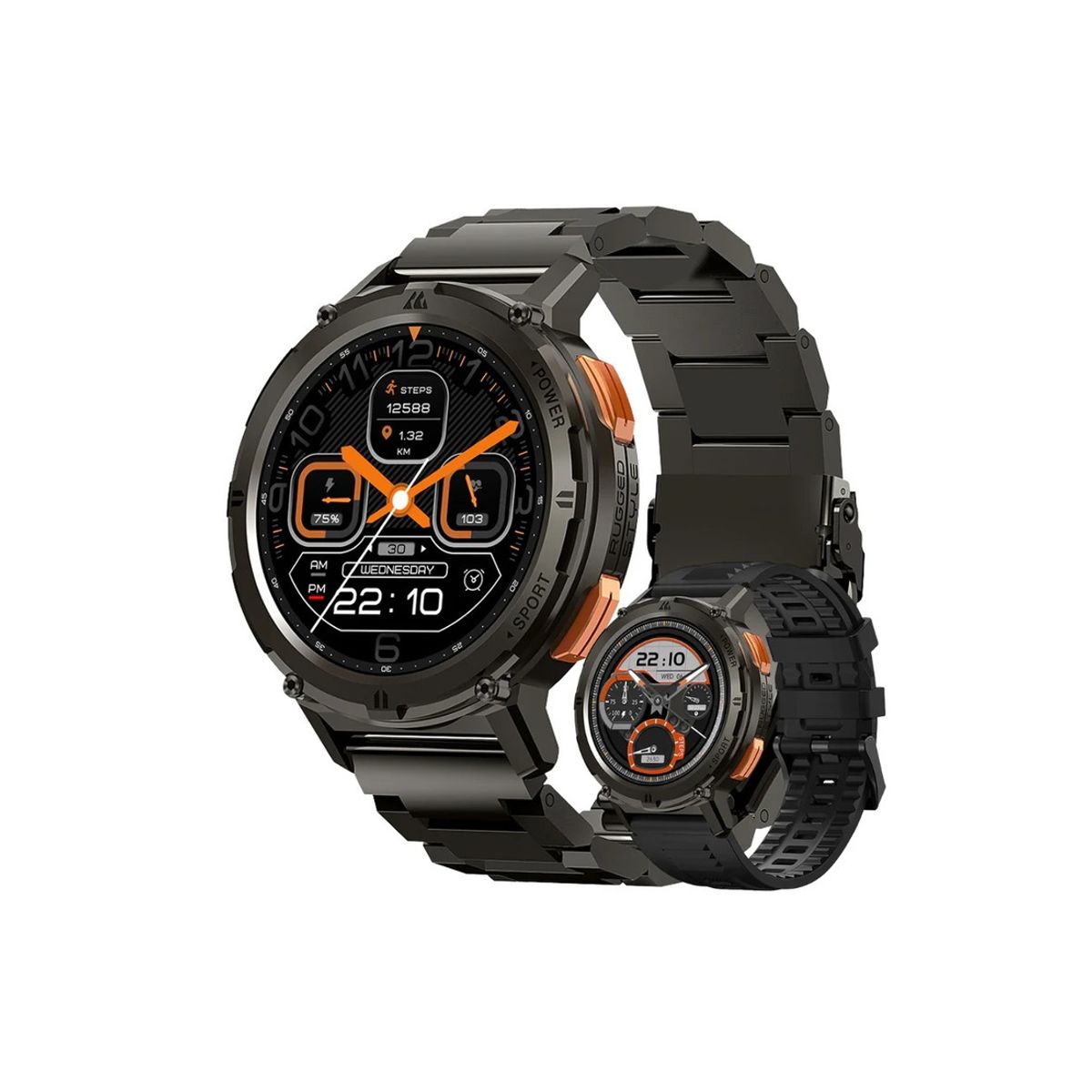 KOSPET - Smartwatch Tank T2 Edición Especial 1.43" Amoled Black KOSPET