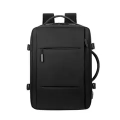 GENERICO - Mochila Con Espacio Para Nottebook 15.6 Con Carga Usb